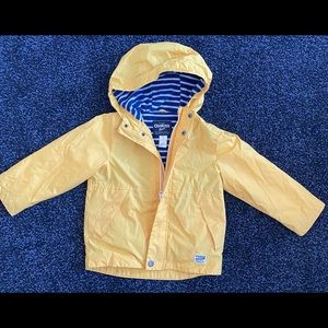 Osh Kosh Fleece Lined Rain/Wind jacket